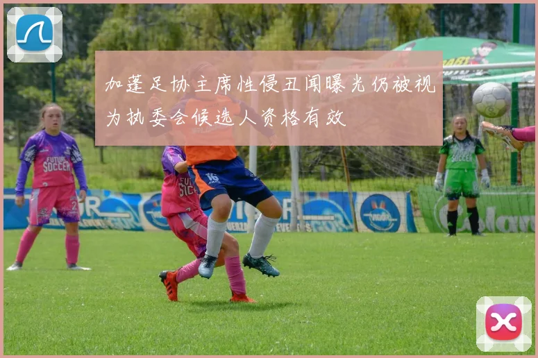 加蓬足协主席性侵丑闻曝光仍被视为执委会候选人资格有效